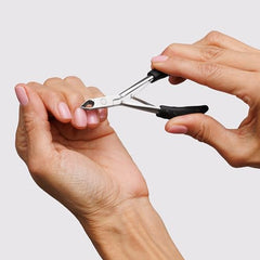Tweezerman Great Grip Cuticle Nipper stainless steel body lasts longer and resists wear