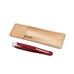 Tweezerman Vintage Rose in-hand demonstrates comfortable grip for precise shaping.