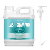 TWILASH BY DLY lash shampoo 2L bulk with pump for salon and home use, enabling clean extensions