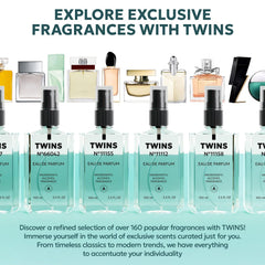 TWINS PARFUM Impression Delina swatch on skin, reveals rich middle notes and nuance.