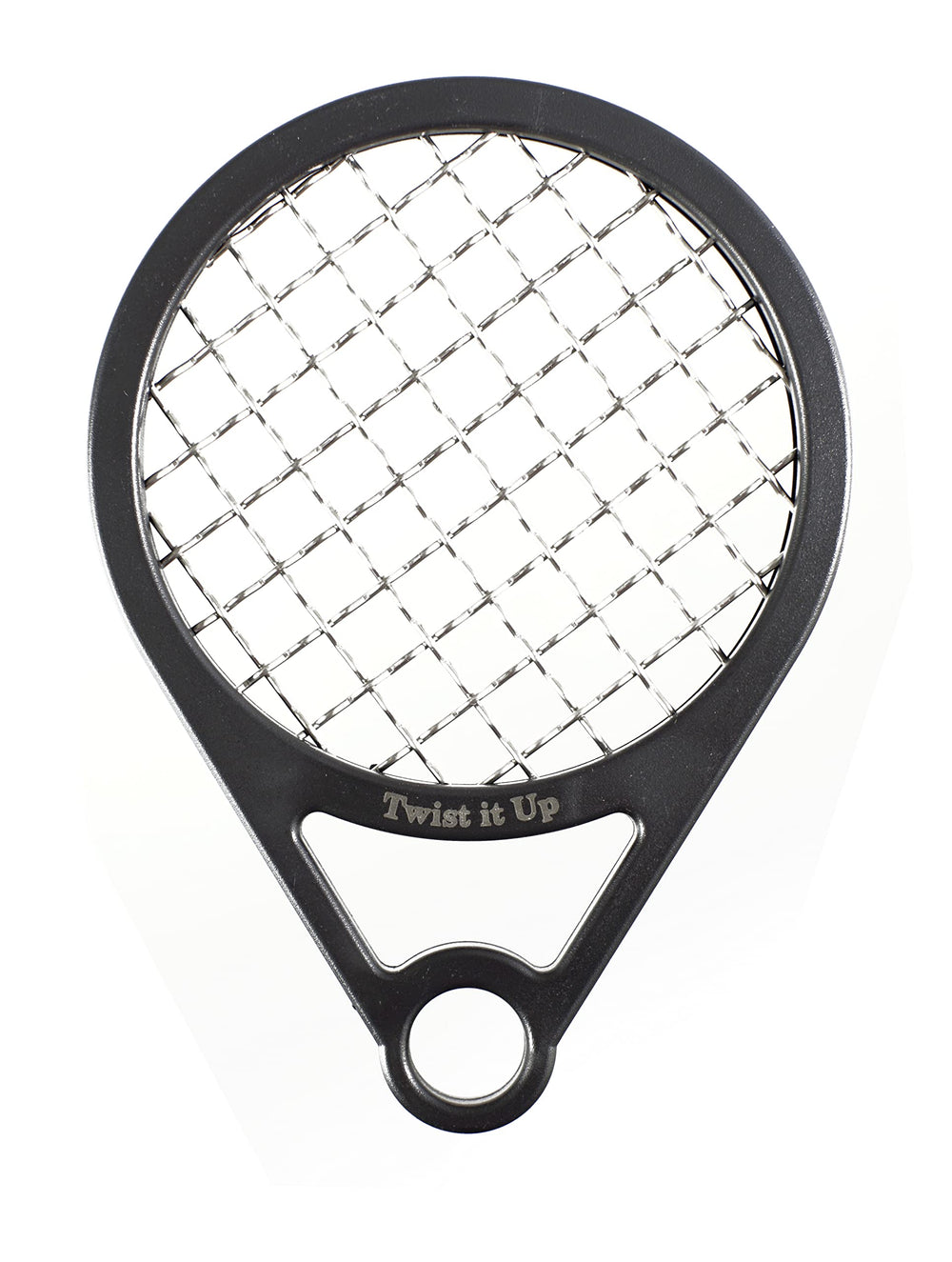 Twist It Up Comb Bond Black closeup showing durable design for lasting curls.