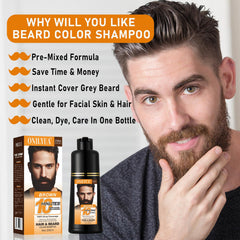 TYAYW natural color restoration reveals vibrant, natural-looking beard color