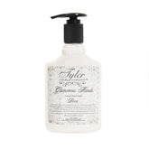 Tyler Candle Co Diva hand lotion bottle front with hydration-ready packaging