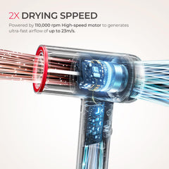 TYMO AIRHYPE Lite diffuser VersaCurl enables root volume and curl definition