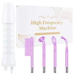 Uaike high-frequency wand front view, compact at-home skincare device for versatile routines.