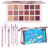 UCANBE 18-color nude eyeshadow palette offers versatile shades for everyday looks and bold evenings