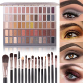 UCANBE 60 Colors Naked Palette open swatches for day-to-night looks