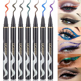 UCANBE 7 colors shimmer eyeliner packaging shows versatile color kit for daily and party looks