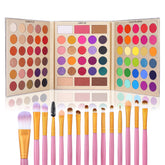 UCANBE 86-colors eyeshadow palette open shows versatile day-to-night shades
