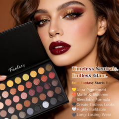 UCANBE palette in hand showing compact size and travel convenience