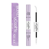 UCOOLME Lash Bond and Seal white bottle for long-lasting hold on lash clusters.
