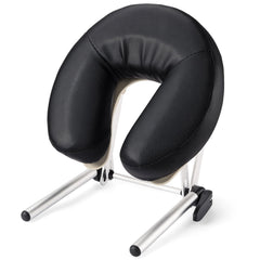 Udefineit adjustable face cradle demonstrates ergonomic support for comfortable positioning