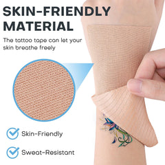 Udefineit tattoo cover-up tape waterproofing for swimming and showering