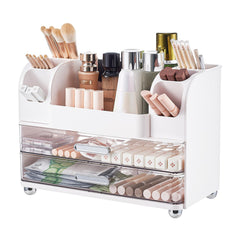 UFORU makeup organizer vanity drawers keep cosmetics neatly organized for quick mornings.