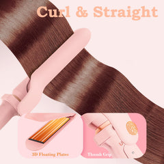 Ufree 5in1 1.5-inch clip barrel for voluminous curls