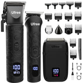 ufree beard trimmer kit front view showing compact design for travel grooming