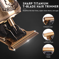 Ufree beard-trimmer LCD display visible battery life for on-the-go grooming