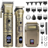 Ufree beard trimmer with metal body for precise grooming on the go.