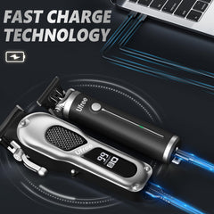 Ufree hair clippers cordless use demonstrating mobility for barber‑grade cuts