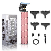 Ufree hair trimmer rose-gold handle closeup for precise grooming