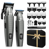 Ufree professional hair clippers with bag demonstrating portable grooming kit for convenient home use