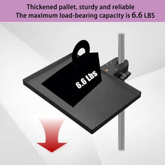 UGBFHT Lash Tray Holder raised edges prevent lash sliding