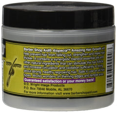 UH Supply Alopecia Amazing Hair Growth application in use for scalp care and edge revitalization.