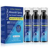 Uinqio Minoxidil Spray bottle for thinning-area application and thicker-looking hair