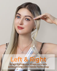 UKLISS air curler in action for effortless curls with strong airflow
