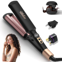 UKLISS mini waver close-up of 0.4 inch barrel for tight defined crimps