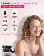 UKLISS Mini Waver compact travel design fits in a bag