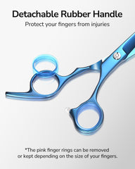 ULG offset grip ergonomic design reduces thumb strain during long styling sessions.