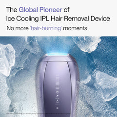 Ulike Air 10 sapphire ice-cooling plate close-up cooling skin for comfort