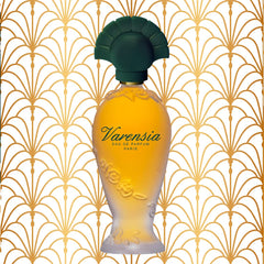 Ulric De Varens Varensia packaging closeup emphasizes gift-ready elegance