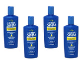 UltraSwim chlorine removal shampoo bottle—removes chlorine after swimming for fresher hair.