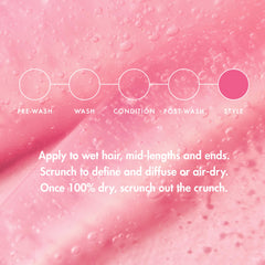 Umberto Giannini Curl Jelly texture closeup demonstrates smooth, flexible hold for waves