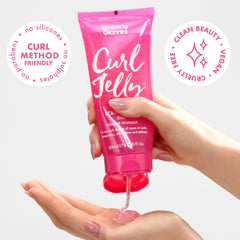 Umberto Giannini Curl Jelly definition closeup reveals defined curl strands
