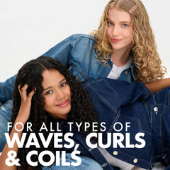 Umberto Giannini Curl Jelly frizz-control closeup emphasizes glossy, hydrated curls