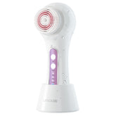 Umickoo Face Scrubber left-rotation demonstrates targeted deep-purge cleansing.