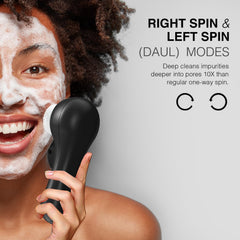Umickoo face scrubber three modes for gentle to deep cleaning.