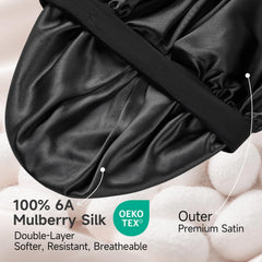 Umisleep 22 momme Mulberry silk detail highlighting premium texture