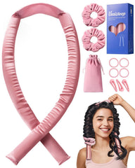 Umisleep 22 Momme silk curler closeup reduces frizz and breakage for healthy hair.