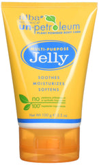 Un-Petroleum multi purpose jelly 4-pack front view for daily moisture on lips and skin.