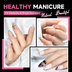 UNA GELLA inner deep matte texture improves adhesion for reliable at-home nail art