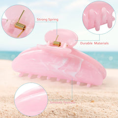 Unbednigt 6pack clips with smooth edges closeup prevents snagging