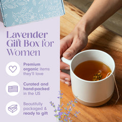 Unboxme Gifts Mini Lavender Spa Set bath bomb for soothing soak