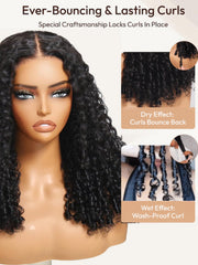 UNICE 7x5 lace-front wig with seamless hairline and flexible parting