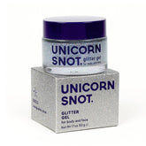 UNICORN SNOT glitter gel disco bottle showing holographic sparkle for face and body