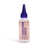 UNICORN SNOT Glitter Glue Primer pump-dispense keeps sparkle all day.