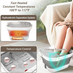 UNIFULL red-light feature image suggests cleanliness and skin-friendly warmth during foot care.